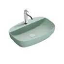 Раковина полувстраиваемая Catalano Green Lux Сolori 40 х 60 х h14 см, цвет - зелёный матовый 160GRLXNVS