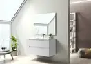 Комплект мебели 100 см Devit Acqua, белый матовый 088174W