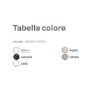 Биде подвесное Flaminia Fluo, цвет - Carbone opaco (матовый) FU218 Carbone