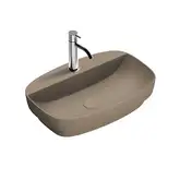 Раковина полувстраиваемая Catalano Green Lux Сolori 40 х 60 х h14 см, цвет - коричневый матовый 160GRLXNMS
