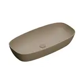 Раковина накладная на столешницу Catalano Green Lux Сolori 40 х 80 х h14 см, цвет - коричневый матовый 180AGRLXMS