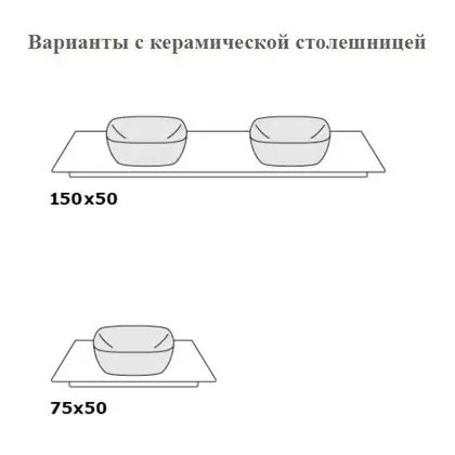 Раковина накладная на столешницу Catalano Green Lux Сolori 40 х 40 х h14 см, цвет - коричневый матовый 140APGRLXMS