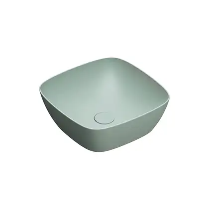 Раковина накладная на столешницу Catalano Green Lux Сolori 40 х 40 х h14 см, цвет - зелёный матовый 140APGRLXVS Раковина накладная на столешницу Catalano Green Lux Сolori 40 х 40 х h14 см, цвет - зелёный матовый 140APGRLXVS