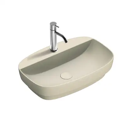 Раковина полувстраиваемая Catalano Green Lux Сolori 40 х 60 х h14 см, цвет - серый матовый 160GRLXNGS Раковина полувстраиваемая Catalano Green Lux Сolori 40 х 60 х h14 см, цвет - серый матовый 160GRLXNGS
