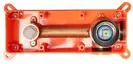Смеситель для раковины (умывальника) REA OVAL GOLD + BOX скрытого монтажа (REA-B5125)