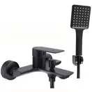 Rea Urban Black Смеситель для ванны и душа, черный (REA-B9910)