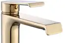 Смеситель для раковины (умывальника) REA HASS BRUSHED GOLD низкий (REA-B9969)