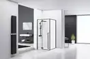 Душевая кабина REA FARGO BLACK MAT 90х120 (REA-K3214)