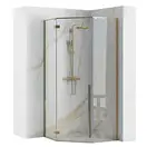 Душевая кабина REA DIAMOND GOLD 90х90 (REA-K4904)