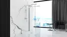 Душевой поддон REA ROCK 90X90 WHITE (REA-K5580)
