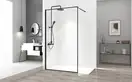 Душевая стенка REA BLER 90 BLACK (REA-K7638)