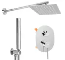 Душевая система REA OVAL CHROME + BOX скрытого монтажа (REA-P8415)