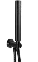 Rea Oval Black Душевая система скрытого монтажа, черная (REA-P8467)