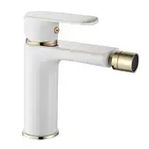 Смеситель для биде REA BLOOM WHITE GOLD (REA-B9930)