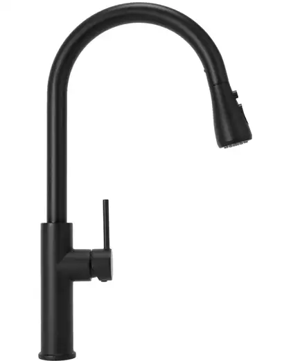 Смеситель для кухни REA NEST BLACK MAT черный (REA-B2057) Смеситель для кухни REA NEST BLACK MAT черный (REA-B2057)