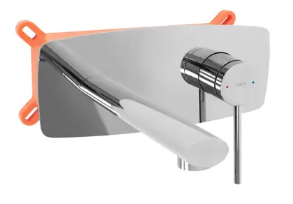 Rea Oval Змішувач для раковини, хром (REA-B5124) Rea Oval Змішувач для раковини, хром (REA-B5124)
