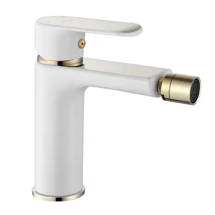 Смеситель для биде REA BLOOM WHITE GOLD (REA-B9930)