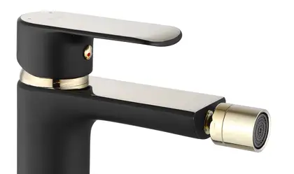 Смеситель для биде REA BLOOM BLACK GOLD (REA-B9935)