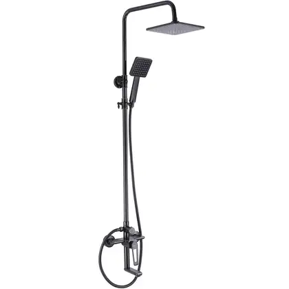 Душевой гарнитур REA BLADE OLD BLACK с изливом (REA-B9976) Душевой гарнитур REA BLADE OLD BLACK с изливом (REA-B9976)