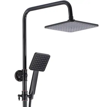 Душевой гарнитур REA BLADE OLD BLACK с изливом (REA-B9976) Душевой гарнитур REA BLADE OLD BLACK с изливом (REA-B9976)