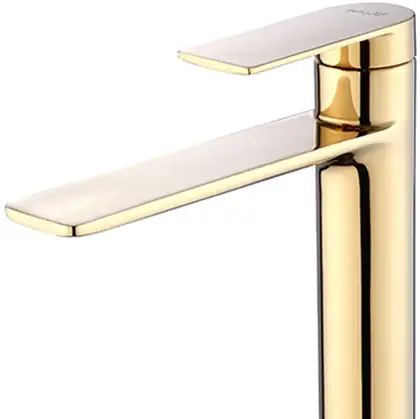 Rea Storm Gold Смеситель для раковины, золотой (REA-B9981)
