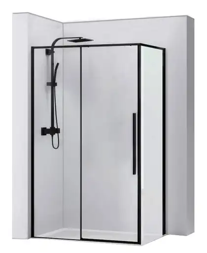 Душевая кабина REA SOLAR BLACK 90х120 (REA-K6311) Душевая кабина REA SOLAR BLACK 90х120 (REA-K6311)