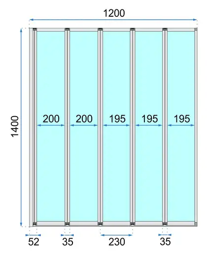 Шторка для ванны REA IDEA CHROME 120 складная (REA-W0850) Шторка для ванны REA IDEA CHROME 120 складная (REA-W0850)