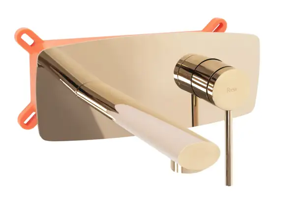 Смеситель для раковины (умывальника) REA OVAL GOLD + BOX скрытого монтажа (REA-B5125) Смеситель для раковины (умывальника) REA OVAL GOLD + BOX скрытого монтажа (REA-B5125)