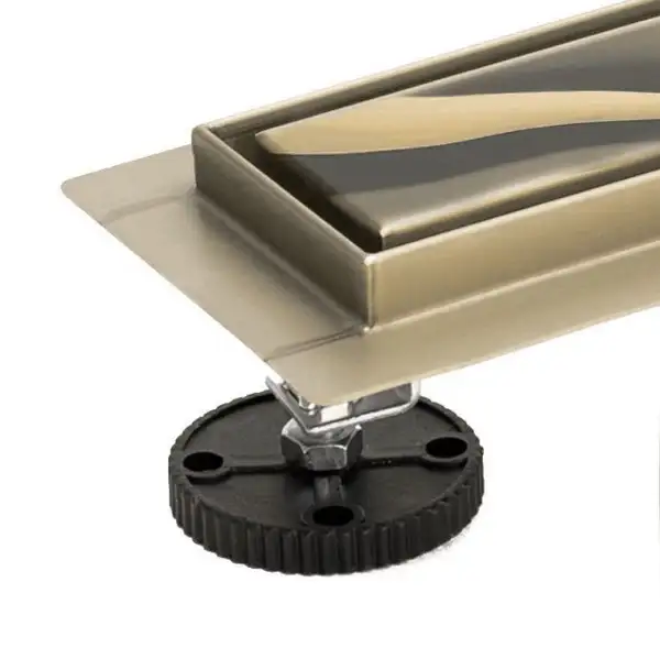 Трап для душа REA PURE NEO MIRROR GOLD PRO 60 см (REA-G5610)