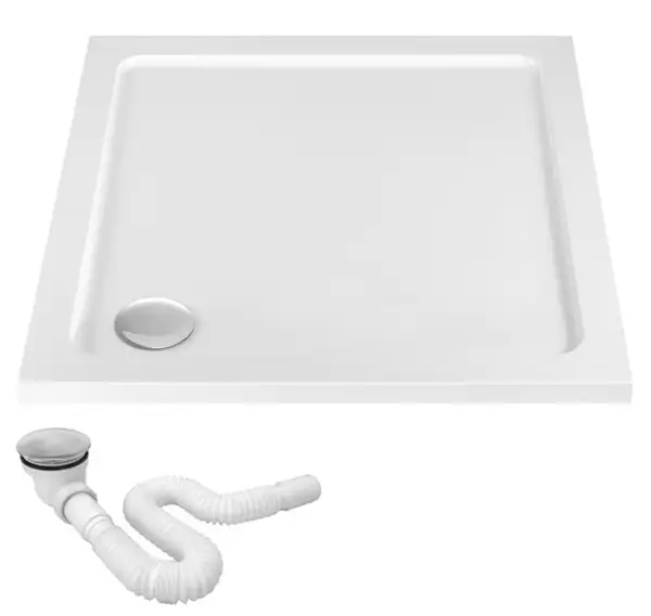 Душевой поддон REA SAVOY 90Х90 WHITE (REA-K1907)