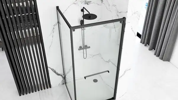 Душевая кабина REA SPACE IN BLACK 80х100 (REA-K8882)