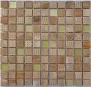 KOTTO Мозаїка СМ 3040 С2 Brown-Gold 300x300x9 Котто Кераміка (СМ 325040)