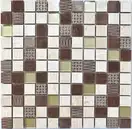Мозаїка СМ 3042 С3 Beige-Eboni-Gold 300x300x9 Котто Кераміка (СМ 325042)