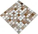 Мозаїка СМ 3044 С3 Beige-Brown-Brown Gold 300x300x9 Котто Кераміка (СМ 325044)