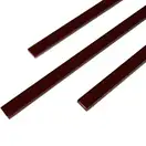 KOTTO Фриз скляний GF 6002 brown 25x600 Кераміка Лео УКРАЇНА (GF 60002)