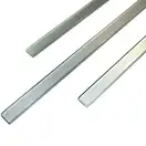 KOTTO Фриз скляний GF 9010 silver 25х900 Кераміка Лео (GF 90010)