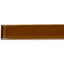 KOTTO Фриз скляний GF 9014 brown white 25х900 Кераміка Лео (GF 90014)
