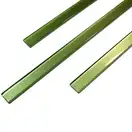 KOTTO Фриз скляний GF 9026 green silver 25х900 Кераміка Лео (GF 90026)