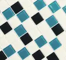 Мозаїка GM 4021 C3 Cerulean D-Cerulean M-White 300x300x4 Котто Кераміка (GM 425021)