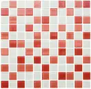 КОТТО КЕРАМІКА Мозаїка GM 4028 C3 pink d/pink w/white 30x30 Кераміка Лео , Україна (GM 425028)