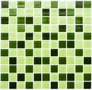 КОТТО КЕРАМІКА Мозаїка GM 4029 C3 green d/green m/green w 300 х 300 х 4 ( 25 х 25 ) Кераміка Лео , Україна (GM 425029)