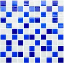 Мозаїка GM 4033 C3 Cobalt D-Cobalt M-White 300x300x8 Котто Кераміка (GM 425033)