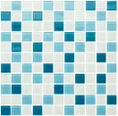 Мозаїка GM 4039 C3 Cerulean M-Cerulean W-White 300x300x4 Котто Кераміка (GM 425039)