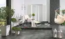 Сходинка з капіносом кутова Semir Grafit 33x33 код 2148 Ceramika Paradyz (Z---330X330-1-SEMI.GTKN)