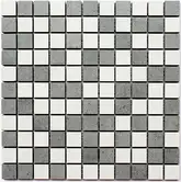 Мозаїка СМ 3030 С2 Gray-White 300x300x8 Котто Кераміка (СМ 325030)