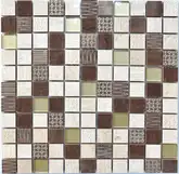 Мозаїка СМ 3042 С3 Beige-Eboni-Gold 300x300x9 Котто Кераміка (СМ 325042)