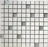 Мозаїка СМ 3043 С2 Cream-Silver 300x300x9 Котто Кераміка (CM 325043)