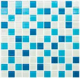 Мозаїка GM 4019 C3 Blue D-Blue M-White 300x300x4 Котто Кераміка (GM 425019)