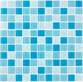 КОТТО КЕРАМІКА Мозаїка GM 4051C3 Blue d/Blue m/Structure  300 х 300 х 4   ( 25 х 25 ) Кераміка Лео УКРАЇНА (GM 425051)