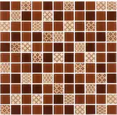 Мозаїка GM 4054 C3 Brown D-Brown M-Structure 300x300x4 Котто Кераміка (GM 425054)